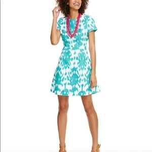 Vineyard Vines Ikat Fit N Flare Dress